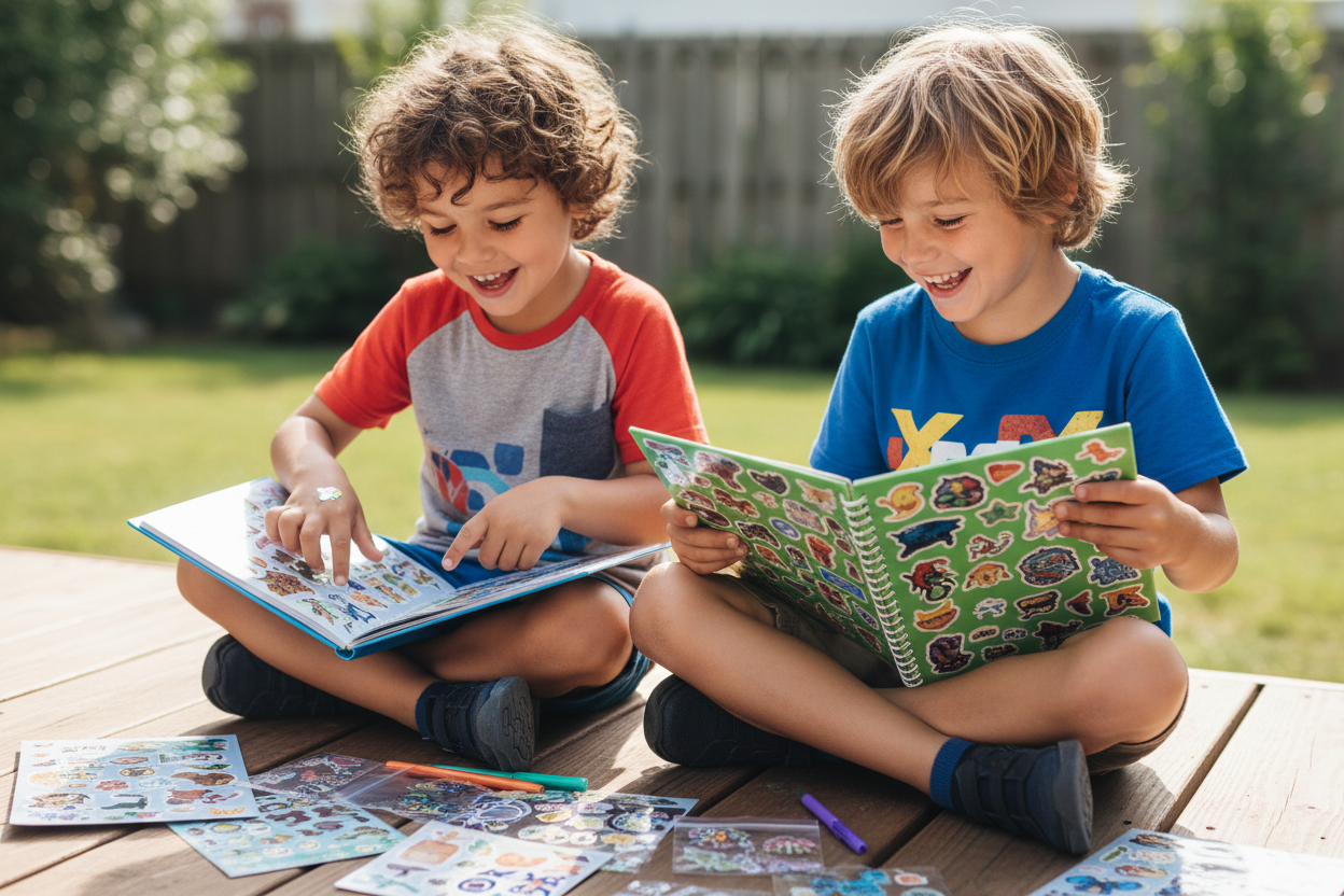 Erkek Çocuk Sticker Kitapları