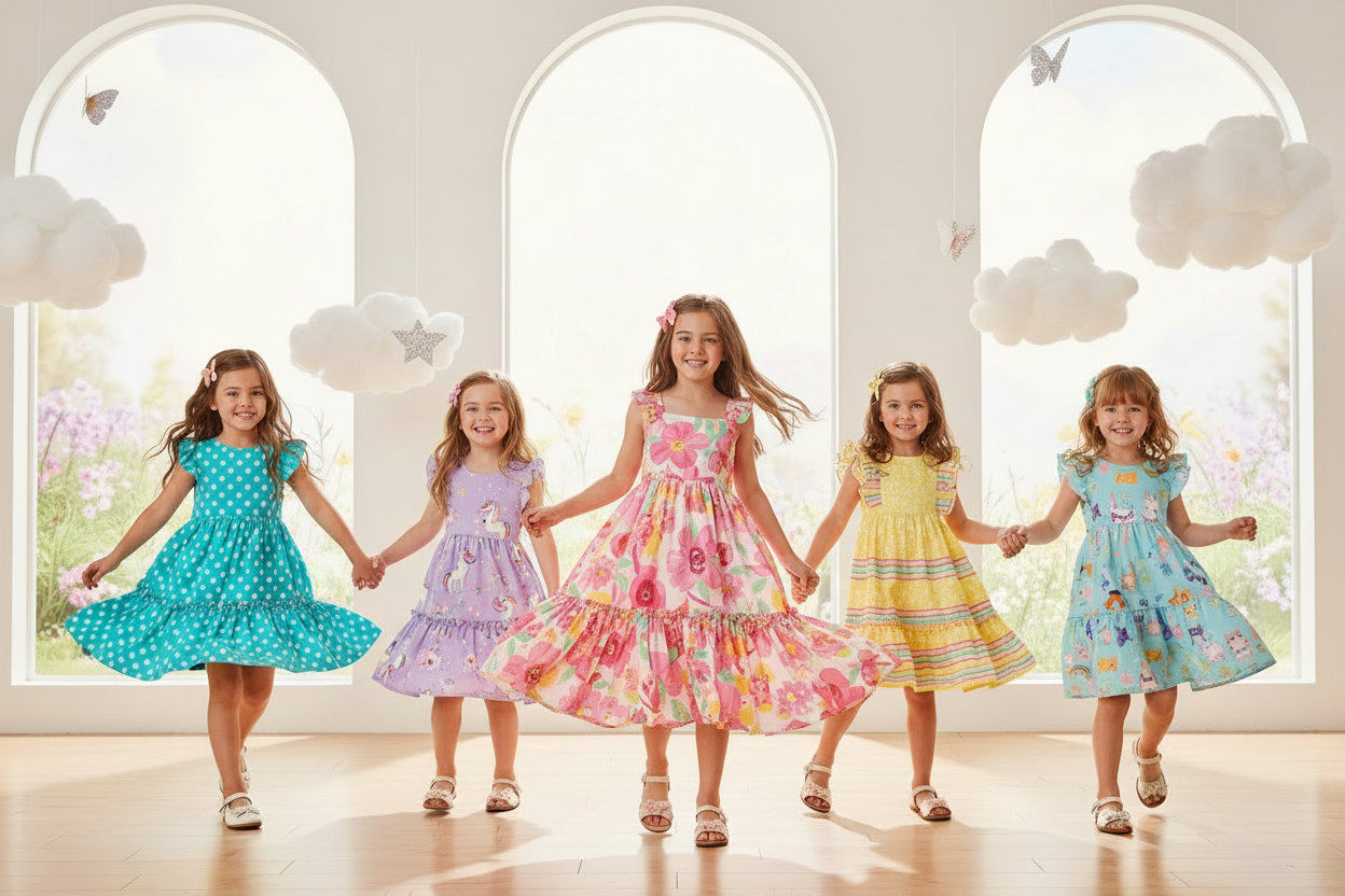 Kız Çocuk Elbiseleri