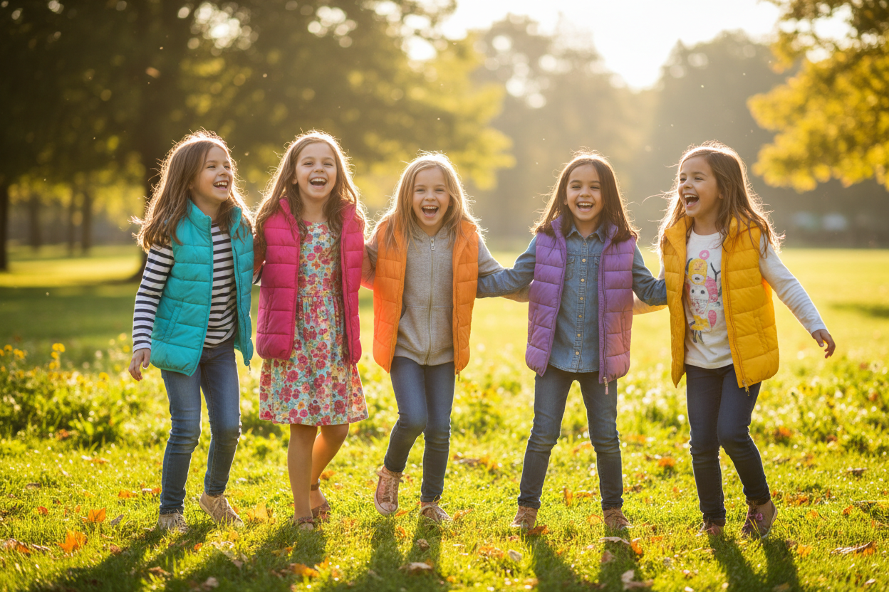 Kız Çocuk Yelekleri