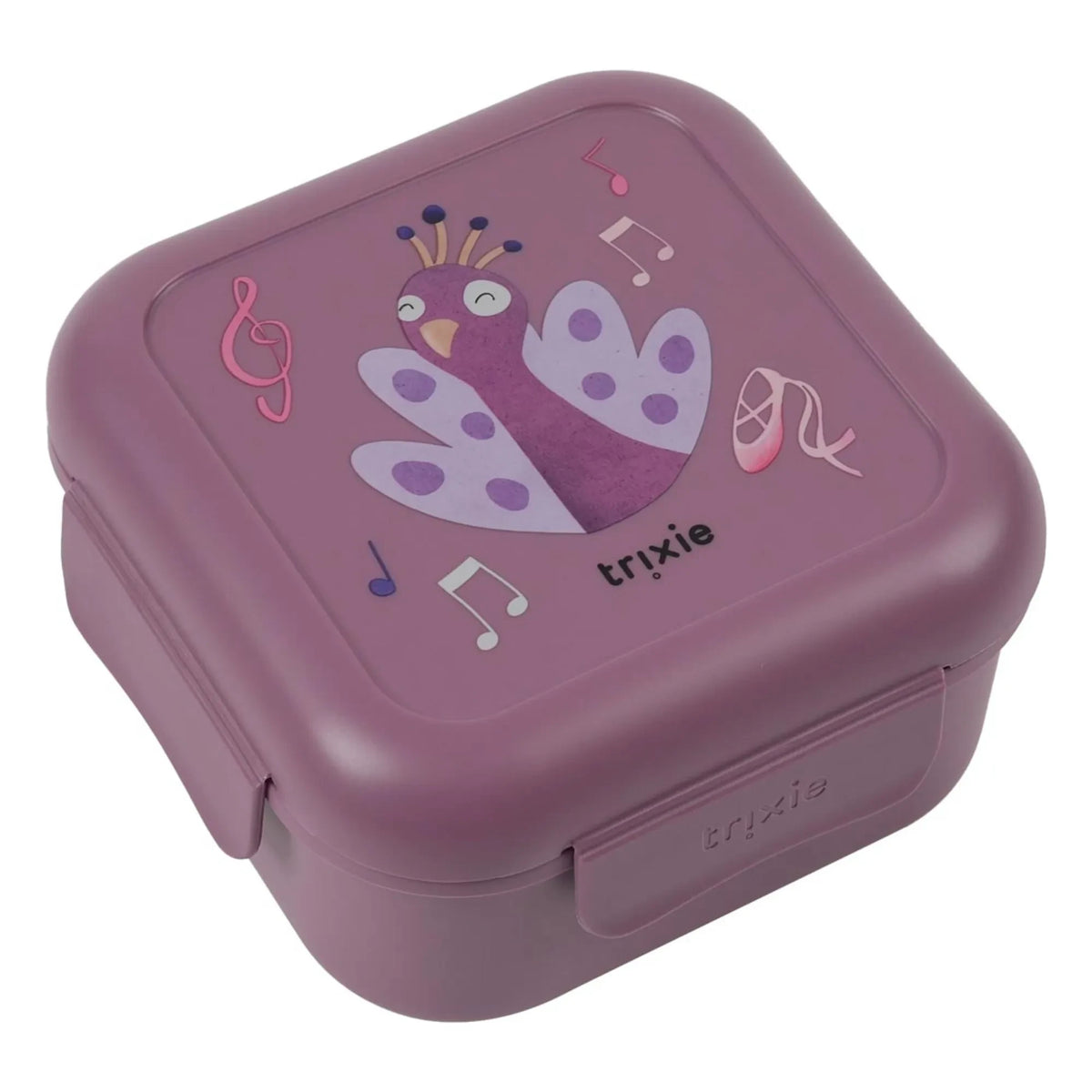 Trixie - Ballerina Lunch Box Clip Mrs. Peacock | Purple