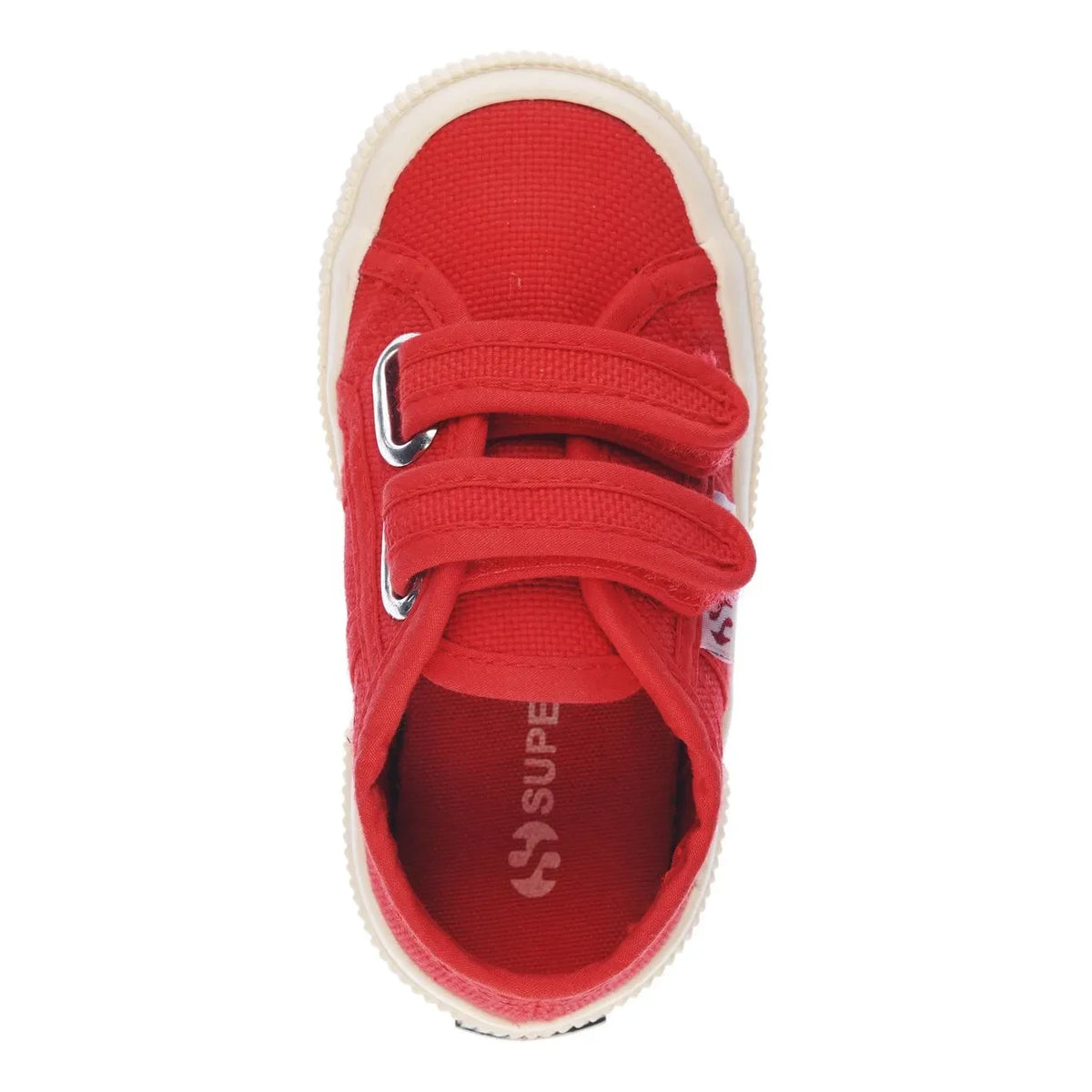 Superga - Low Cotton Velcro Sneakers | Red