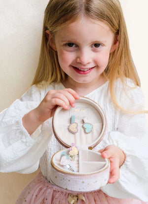 Mimi & Lula - Glittery Jewelry Box | Pink