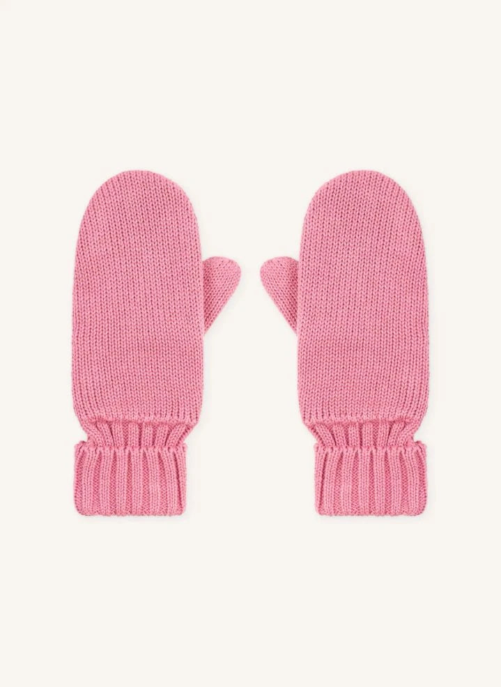 Petit Bateau - Organic Cotton Knit-Lined Gloves | Dust Pink
