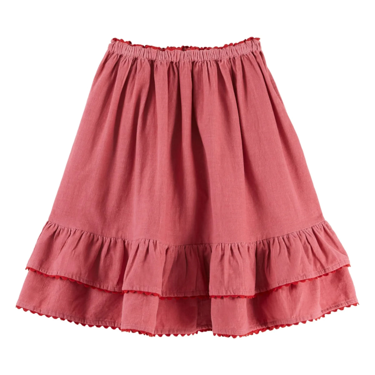 Emile et Ida - Velvet Skirt | Pink