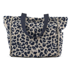 Liewood - Sherpa Reed Leopard Tote Bag Recycled Fiber | Beige