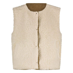 By Bar - Joelle Sleeveless Jacket | Camel