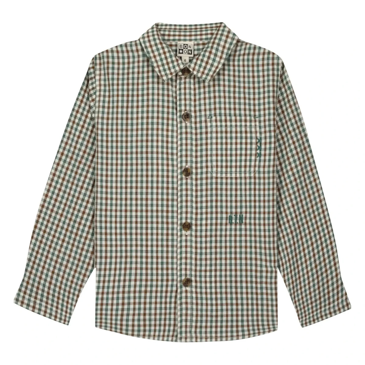 Bonton - Checkered Shirt | Green