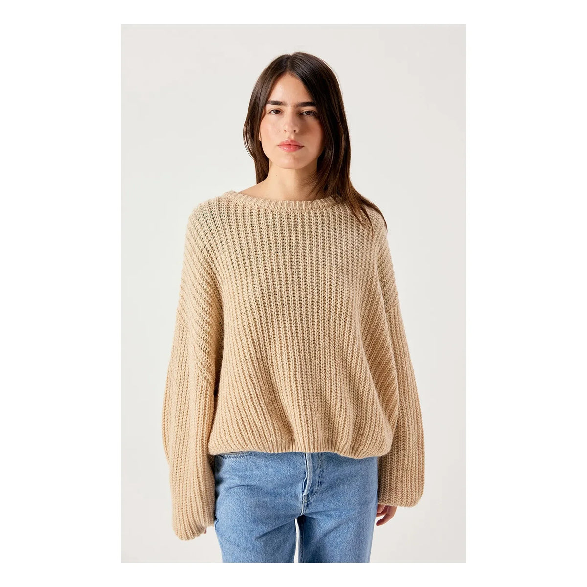 American Vintage - Cyrow Wool Sweater | Beige