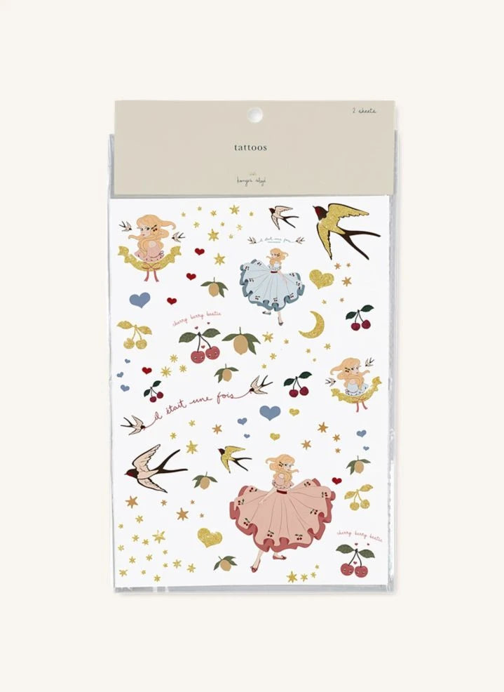 Konges Sløjd - Temporary Tattoos | Pink