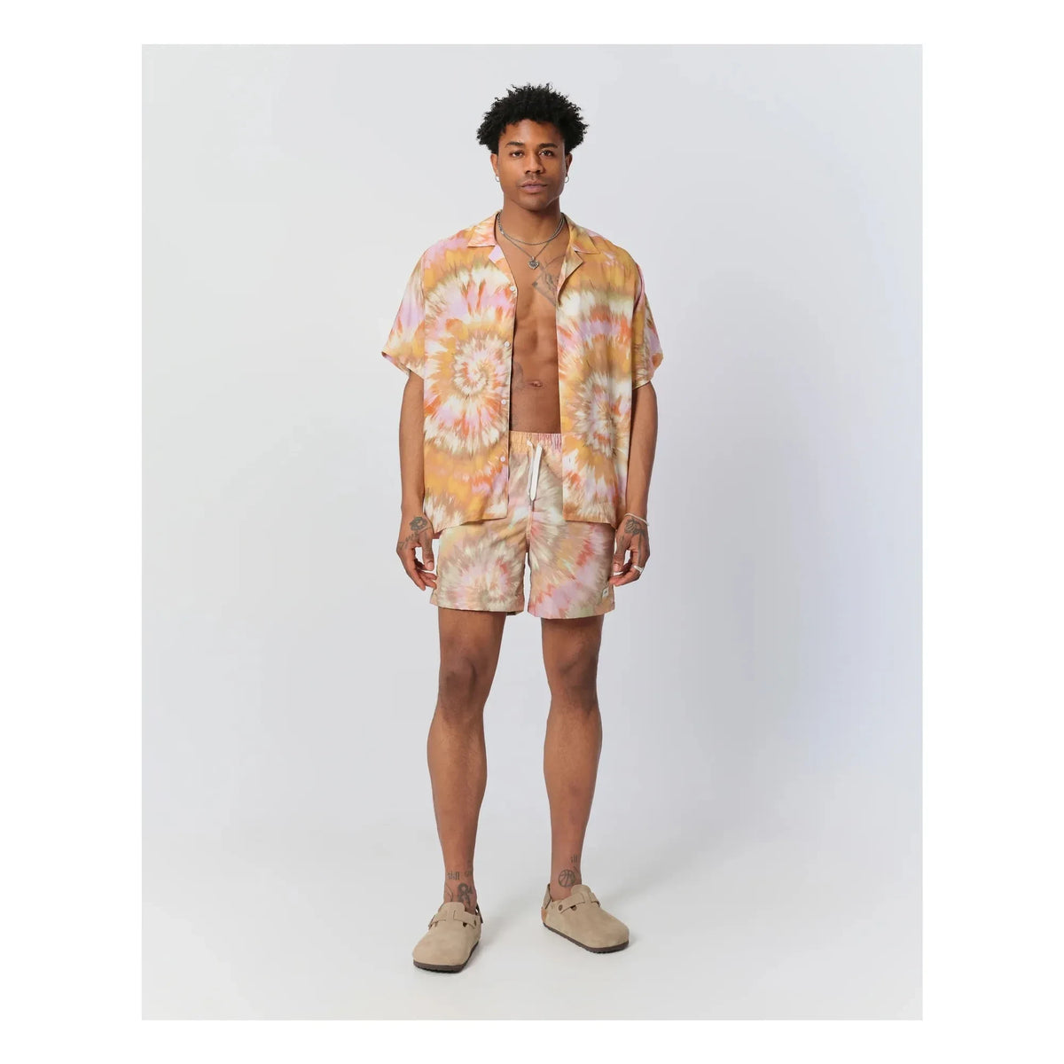 Bather - Calypso Shirt | Orange