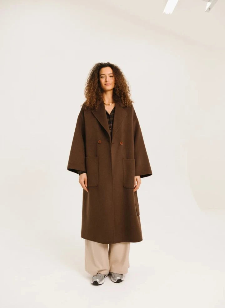 Sacrécoeur - Angèle coat | Brown