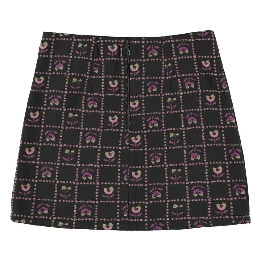 Sisters Department - Cotton Skirt | Black