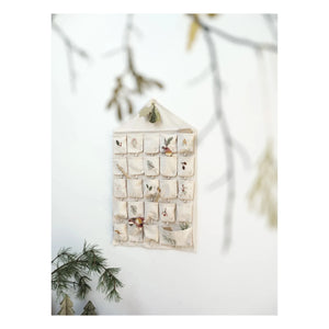 Fabelab - Yule Greens Organic Cotton Embroidered Advent Calendar