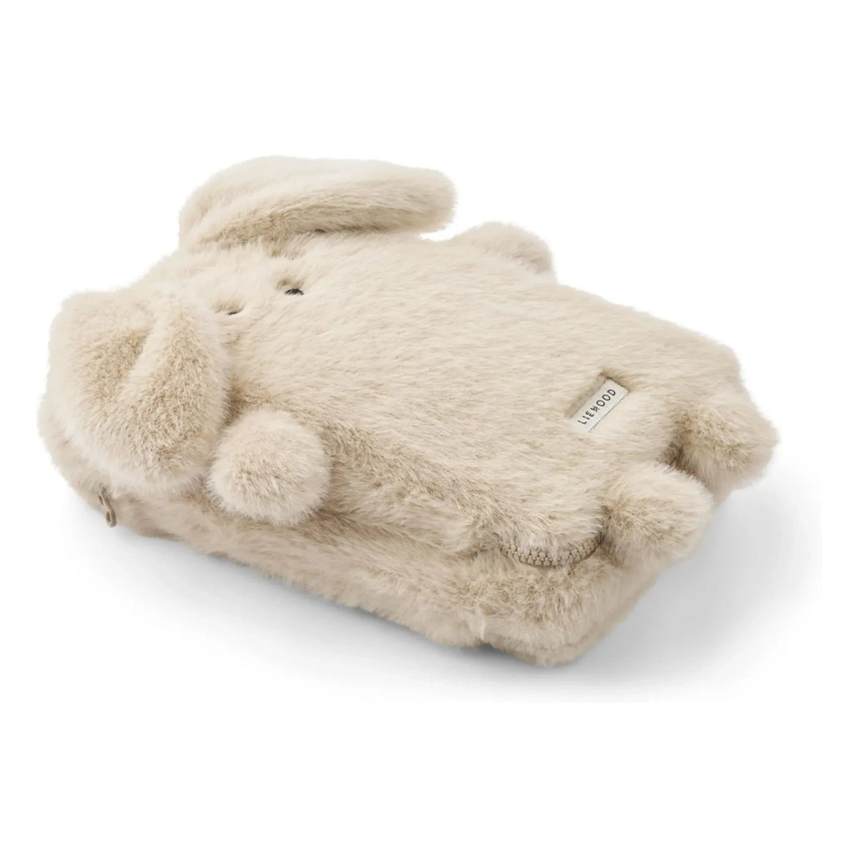 Liewood - Shannon Rabbit Fur Pencil Case Recycled Fiber | Beige