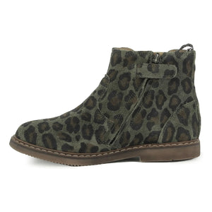 Pom d'Api - City Jodzip Leopard boots | Haki