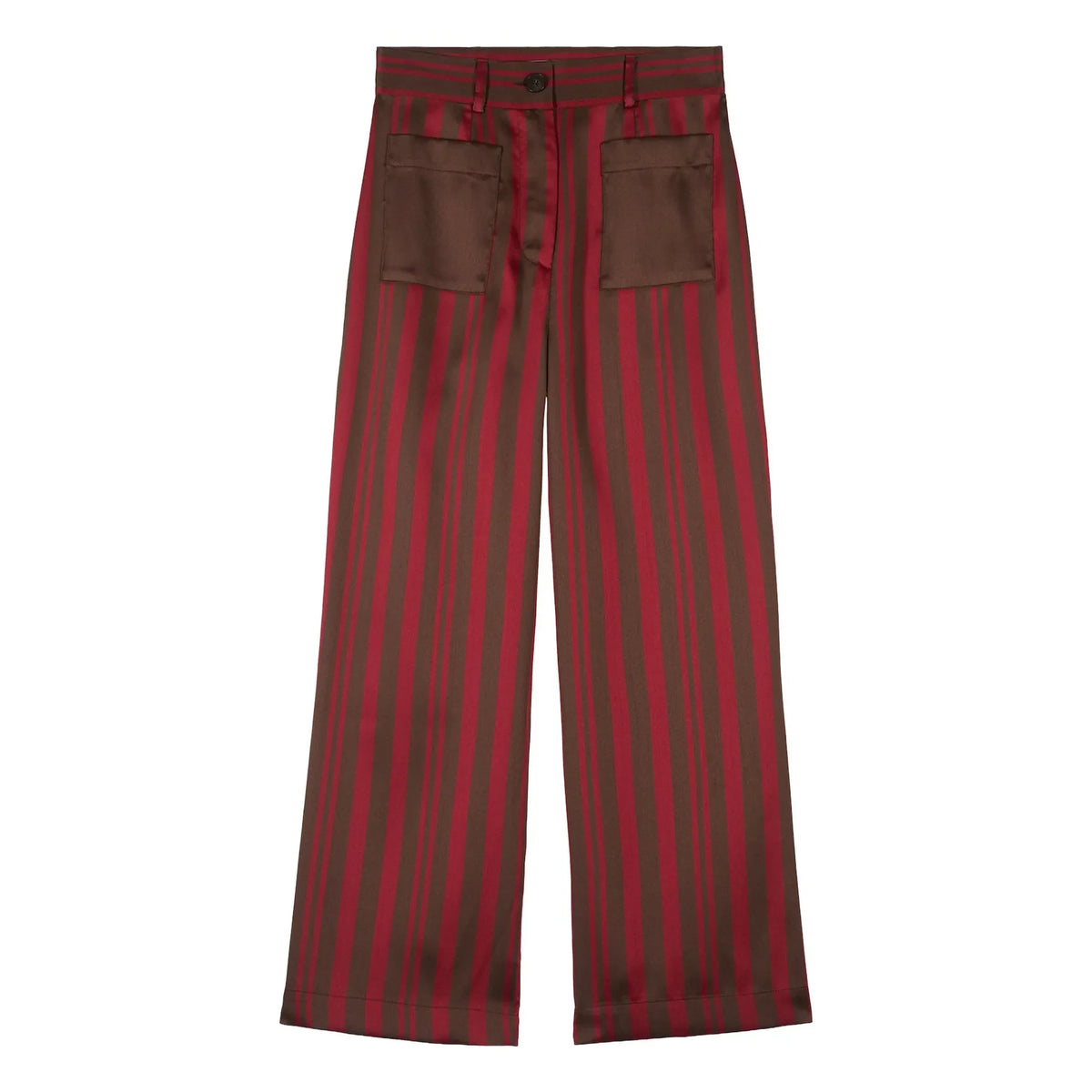 Maria de la Orden - Nice Striped Trousers | Brown