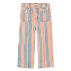 Tinycottons - Striped Jeans | Light Blue