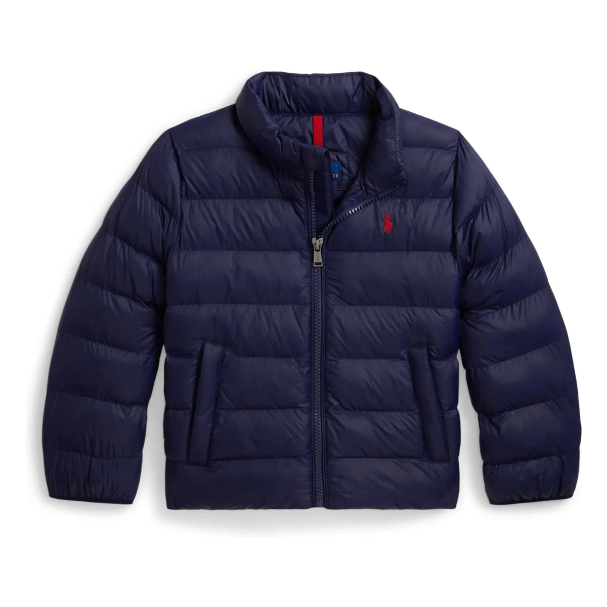 Ralph Lauren - Recycled Fiber Logo Padded Jacket | Navy