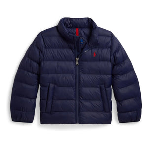 Ralph Lauren - Recycled Fiber Logo Padded Jacket | Navy