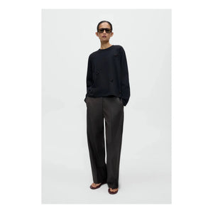 Cordera - Embroidered T-Shirt | Black