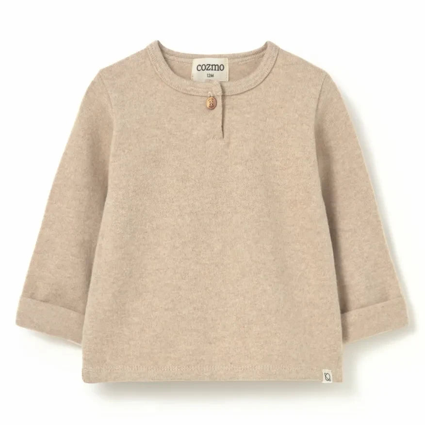 Cozmo - Remo T-Shirt | Heather beige