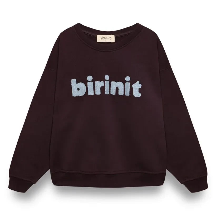 birinit - Birinit Organic Cotton Sweat | Plum