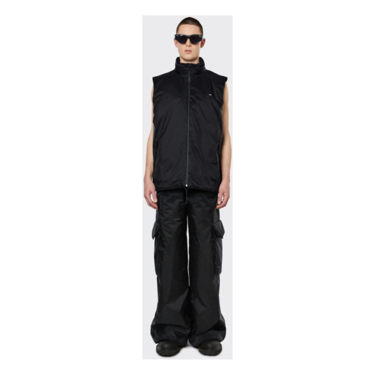 Rains - Padded Waterproof Vest | Black