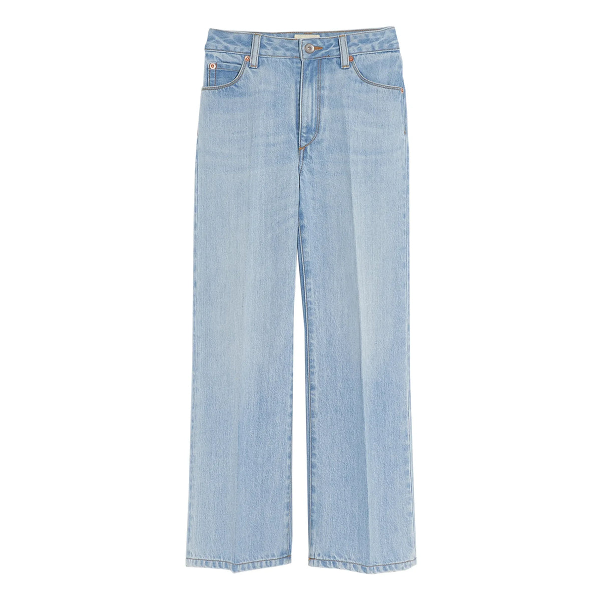 Bellerose - Wide Leg Gardenia Jeans | Bleached Denim