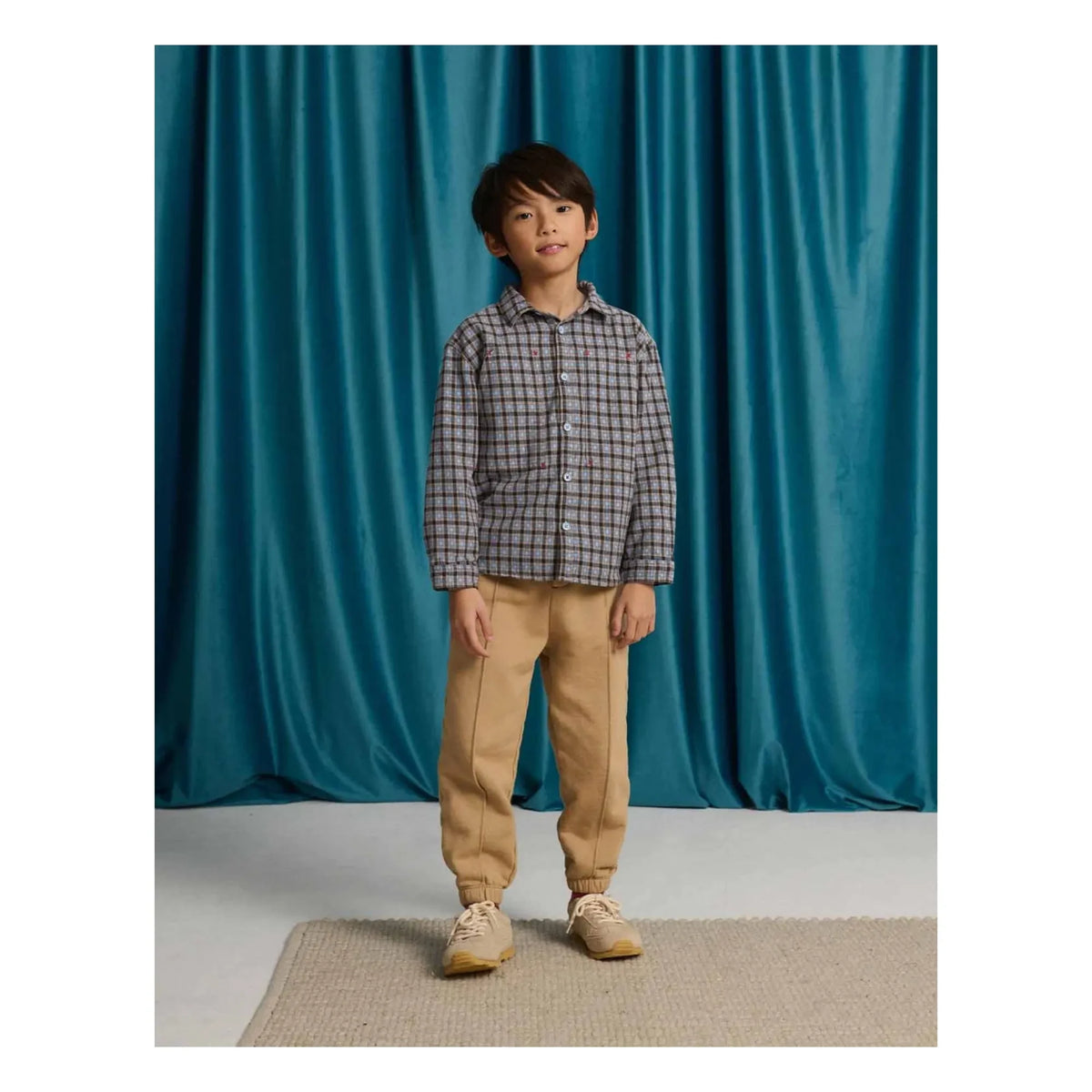 Gingersnaps - Zeno Checked Shirt | Brown