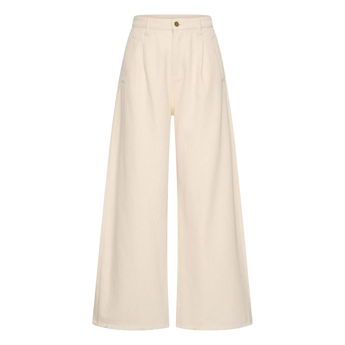 By Bar - Lux Grain Organic Cotton Jeans | Off-white