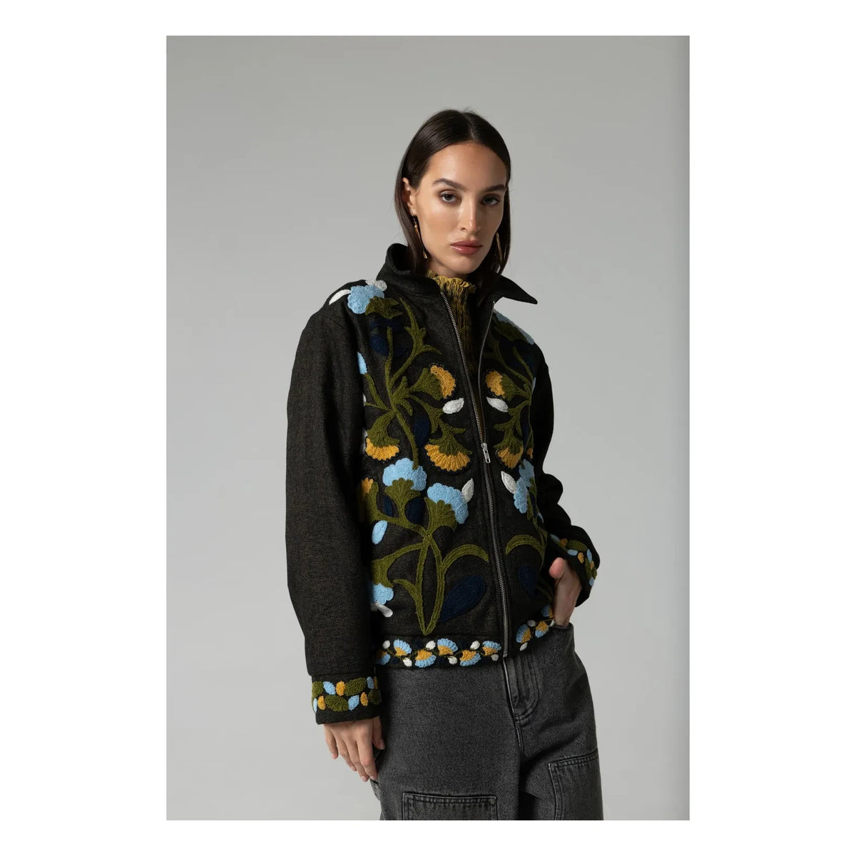 Virginie de Vinster - Jules Laine Jacket | Brown