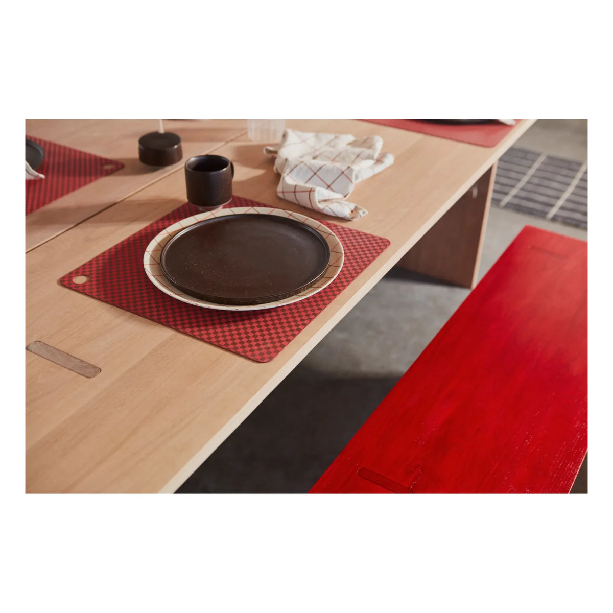 Oyoy - Inka Porcelain Plates - Set of 2 | Brown