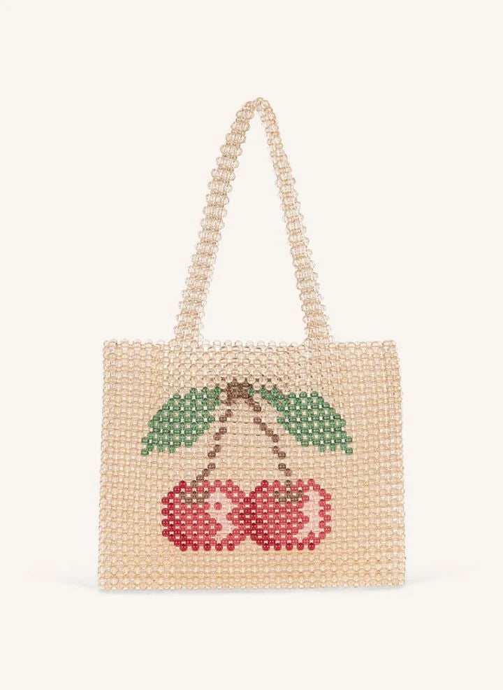 Konges Sløjd - Cherry Bead Bag | Light Pink