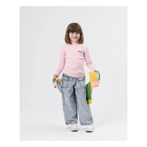 Goldie + Ace - Goldie Ribbed Turtleneck Sweater | Pink