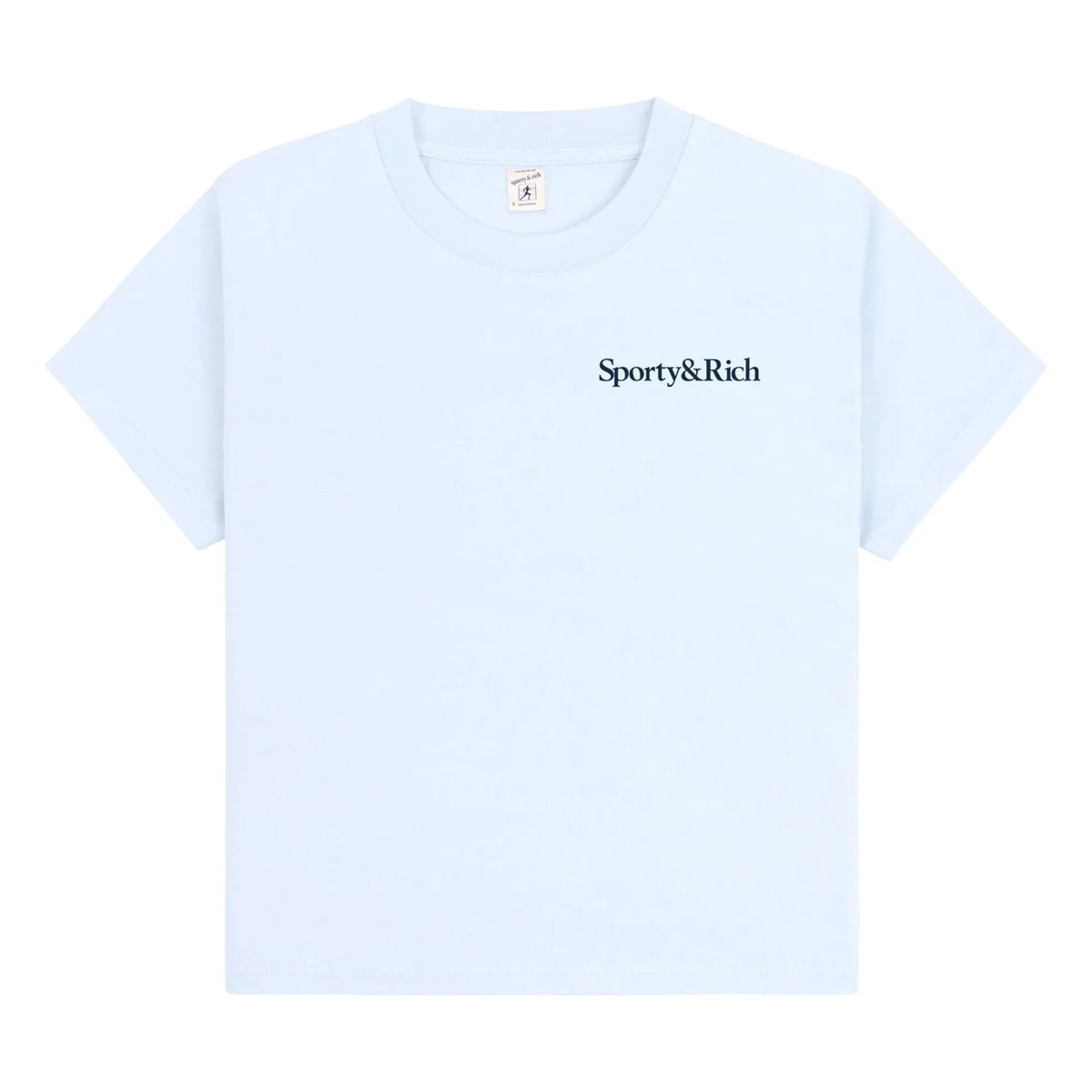 Sporty & Rich - Tennis T-shirt | Recycled cotton | Light blue