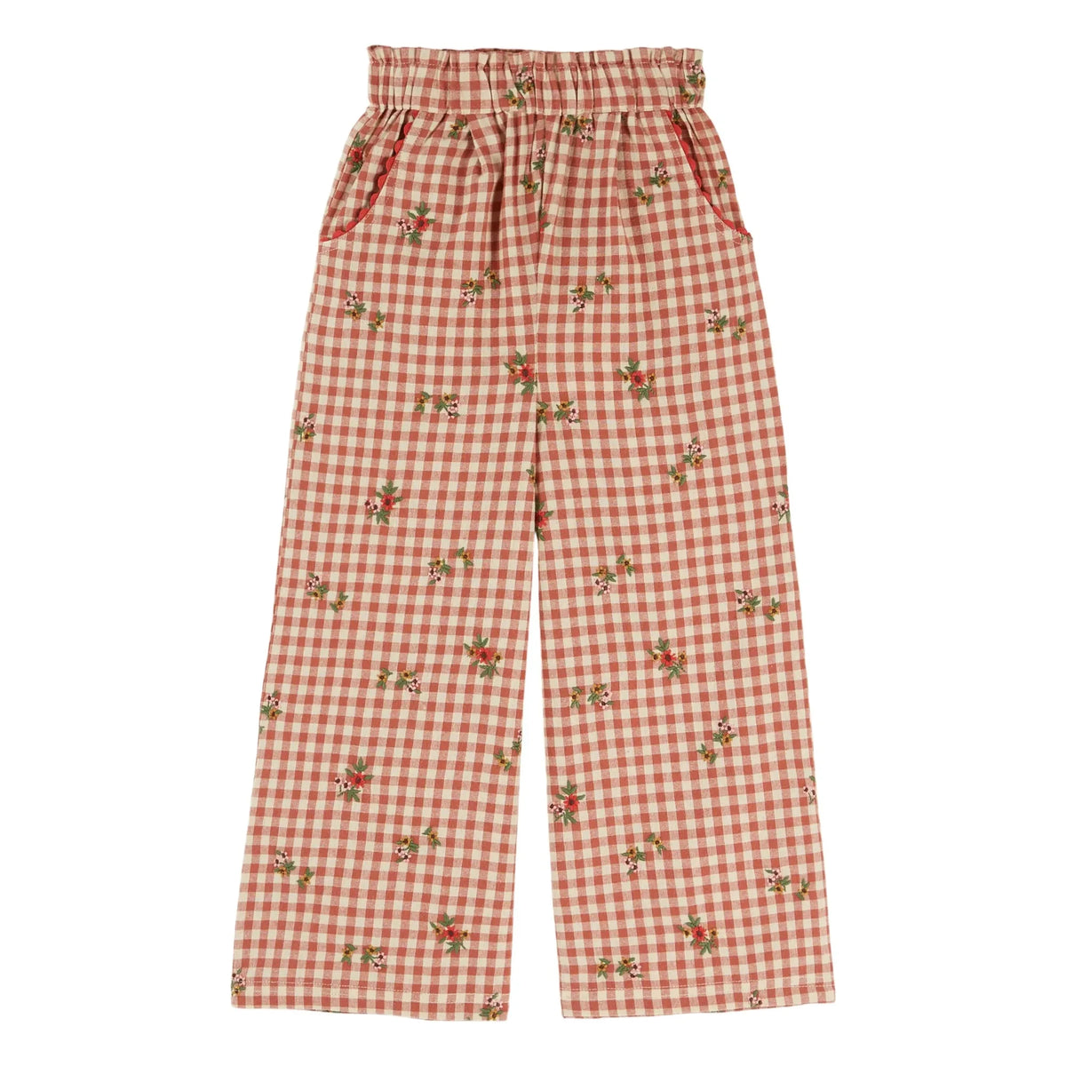 Emile et Ida - Red gingham pants