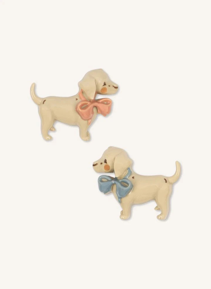 Konges Sløjd - 2-piece Dog Hair Clip Set | Beige