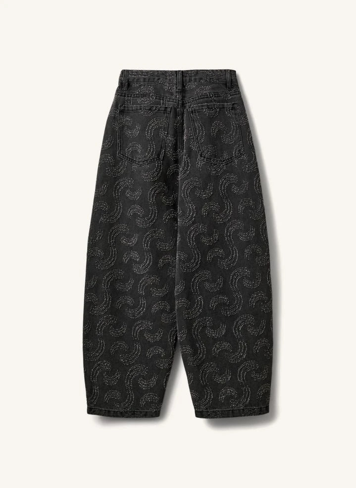 Sofie Schnoor - Jean Ballon Havanasy | Charcoal gray