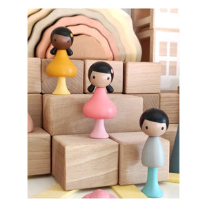 Clicques - S&J wooden figures