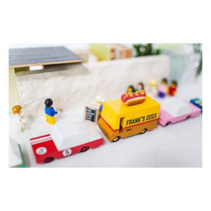 Candylab - Wooden Hot Dog Cart