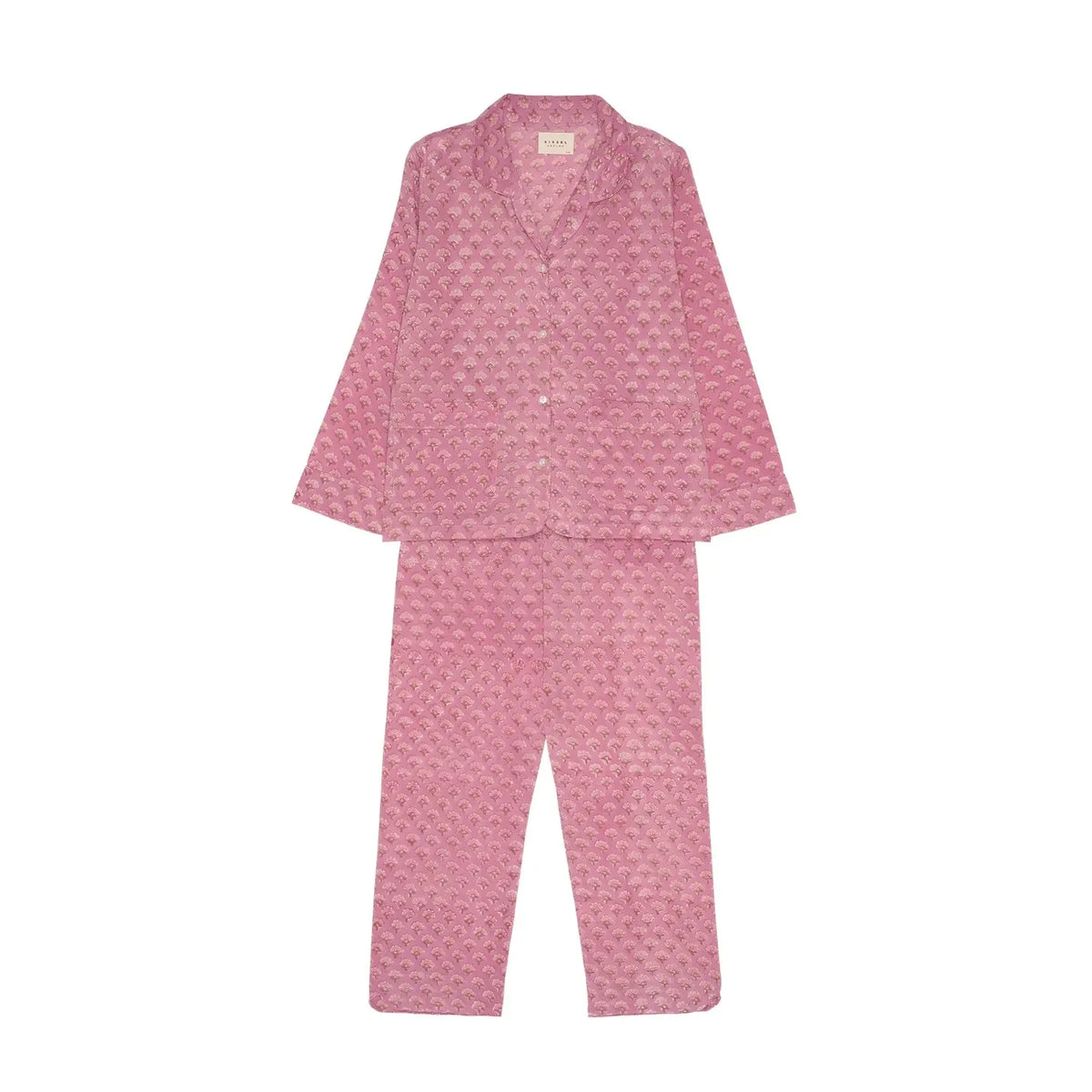 SISSEL EDELBO - Organic Cotton Night Pajamas | Pink
