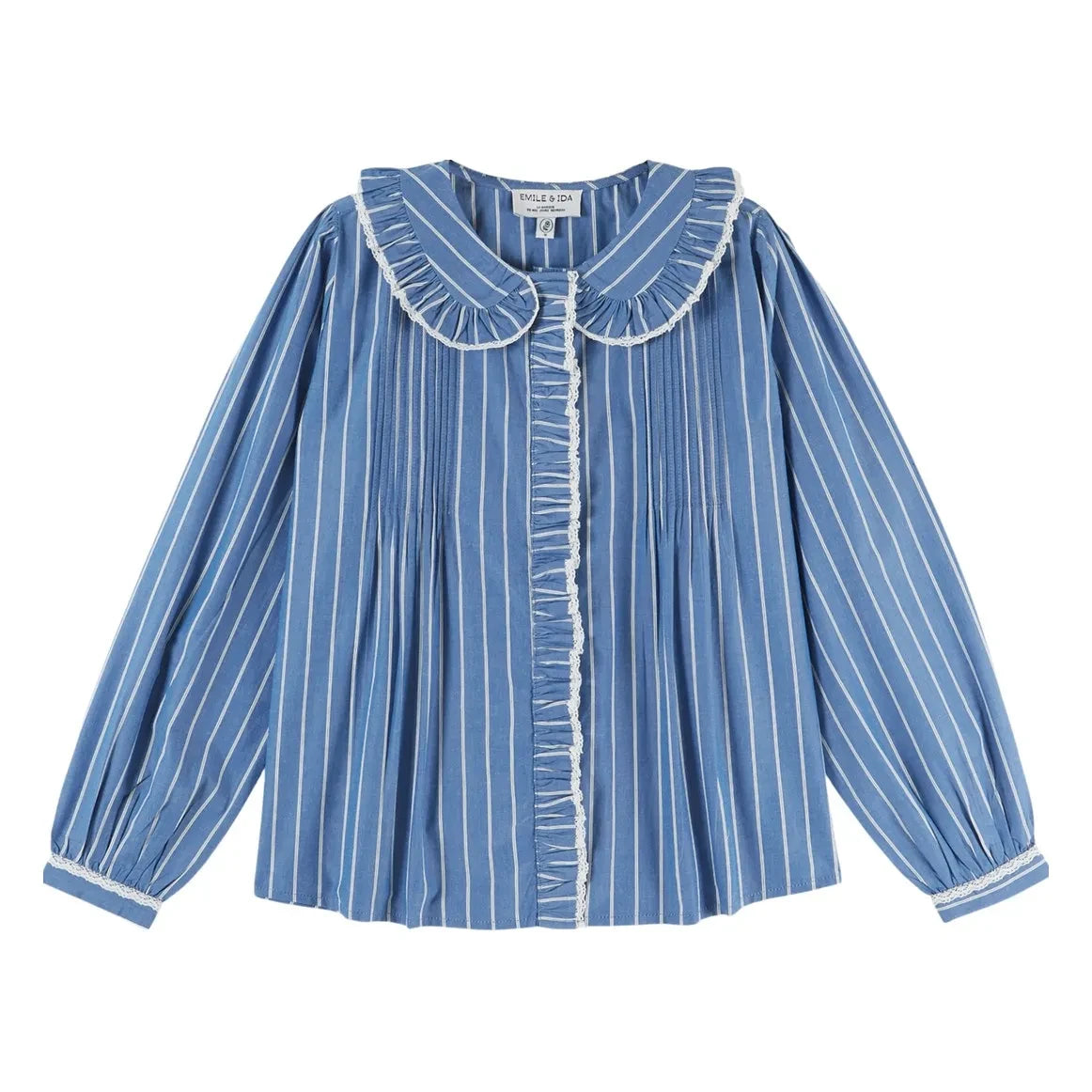 Emile et Ida - Eboto Striped Blouse | Indigo