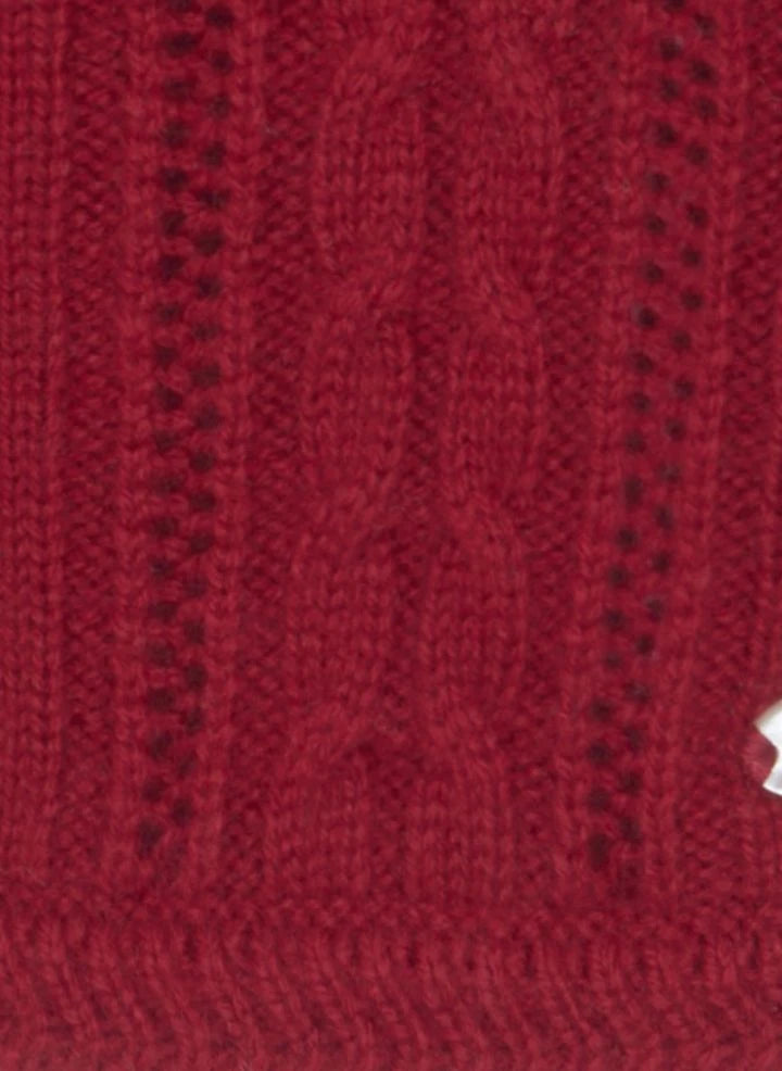 Tartine et Chocolat - Knitted Cardigan | Cherry Red