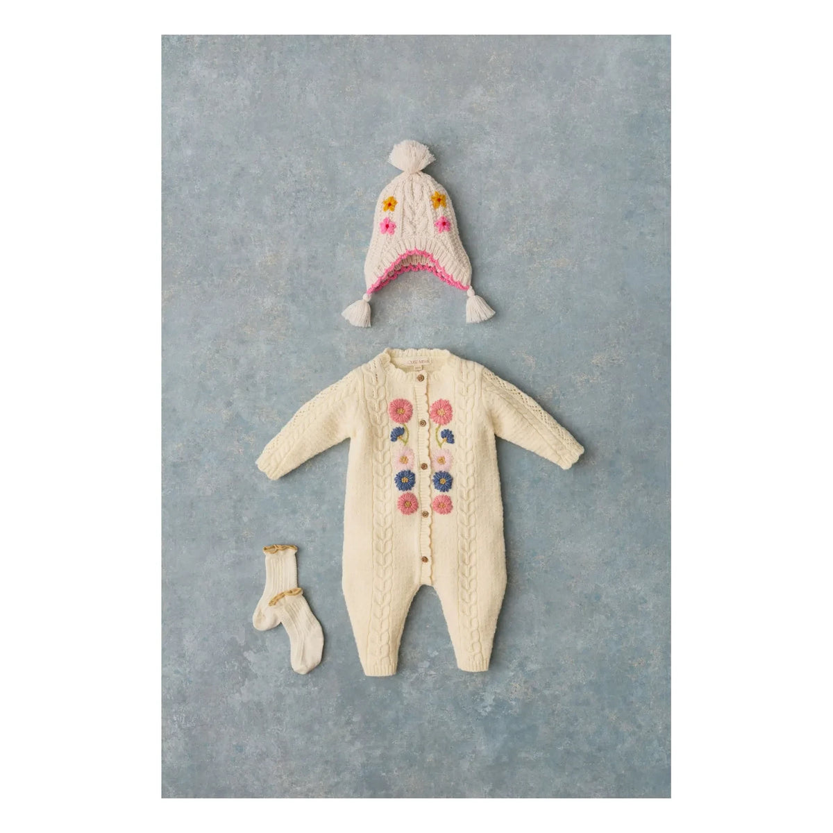 Louise Misha - Drillia Wool Overall | Cream