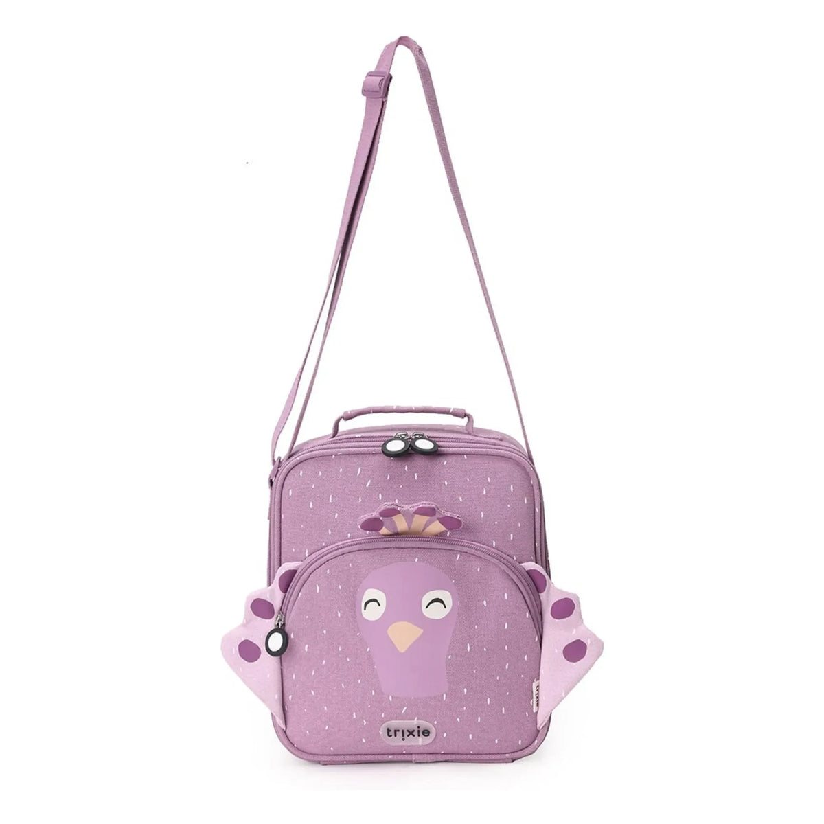 Trixie - Mrs. Peacock Insulated Lunch Bag | Purple