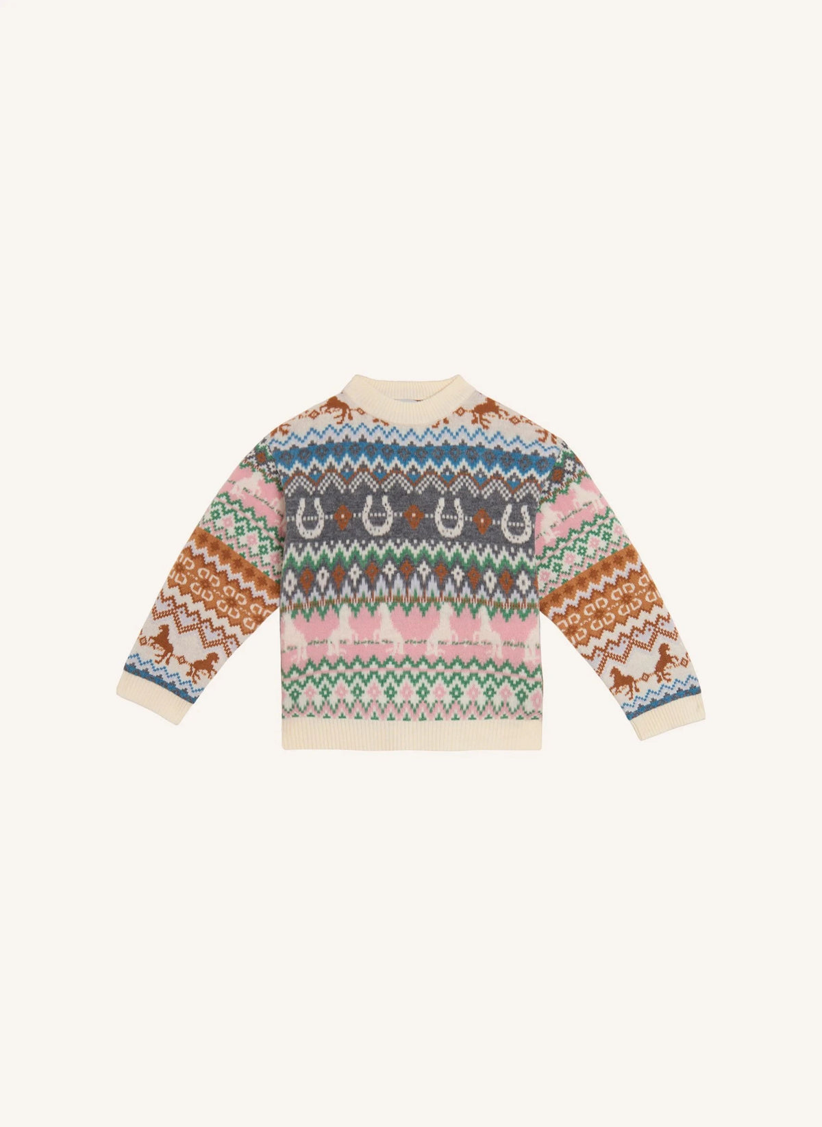 Stella McCartney Kids - Horsehair Sweater | Ivory