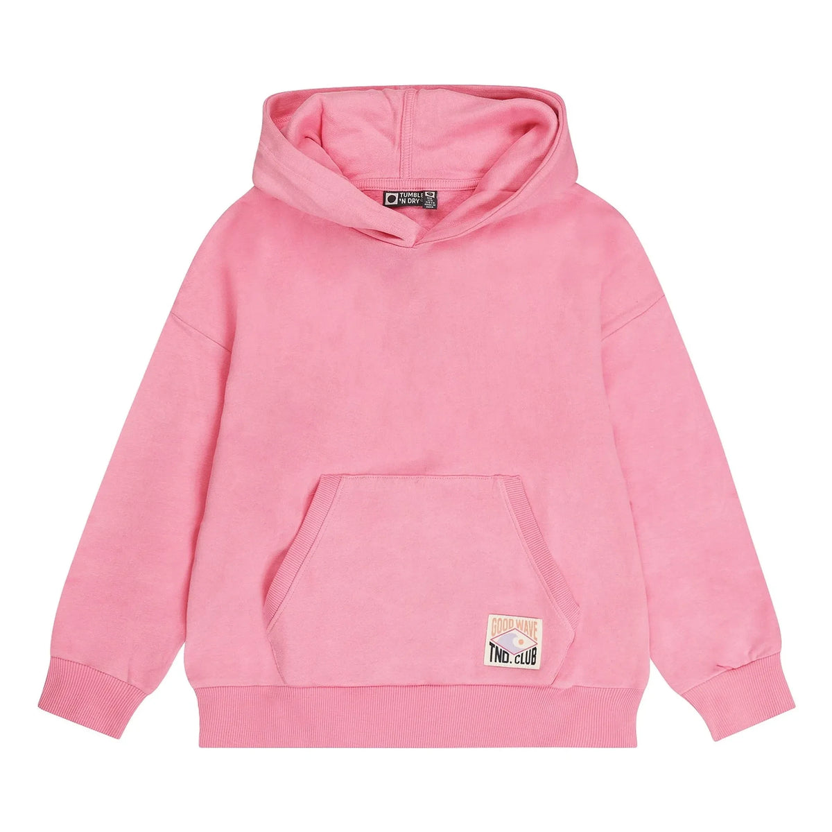 Tumble N'Dry - Salty Organic Cotton Hoodie | Pink