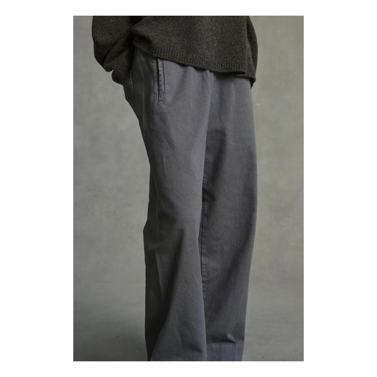 Hod - Elastic Jim Pants | Charcoal Gray