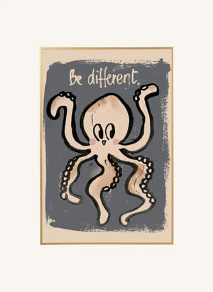 Studio Loco - Large Octopus Poster