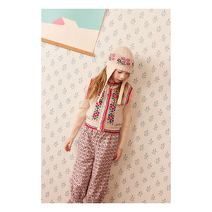 Hello Simone - Flower Beanie | Cream
